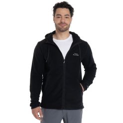 Polar Hombre Full Zipper Con Capucha Valle De La Luna Negro 2026