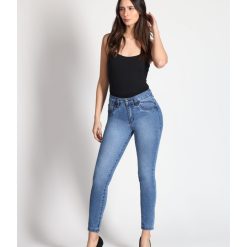 Jeans Skinny con Glitter 4021-90