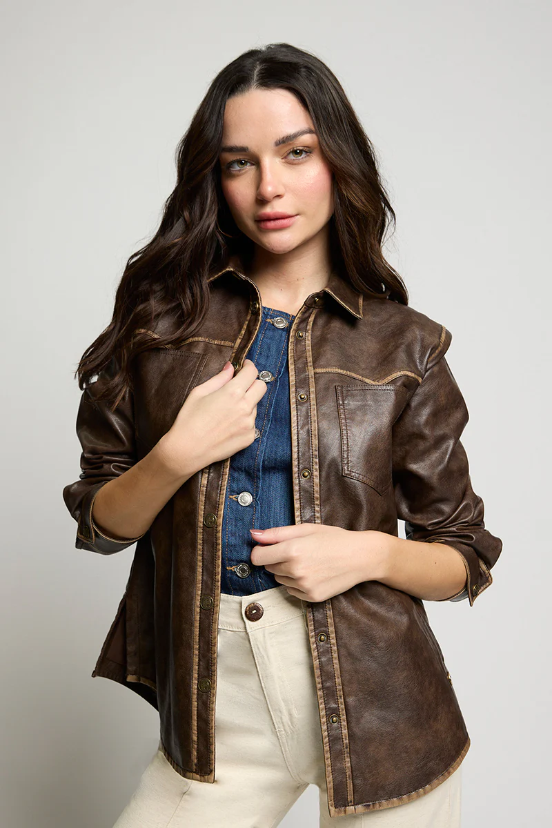 4525 Overshirt Brown 2026