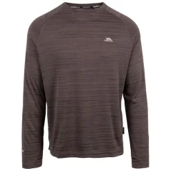 Camiseta deportiva para hombre Trespass Adamo Negro Jaspeado 2026