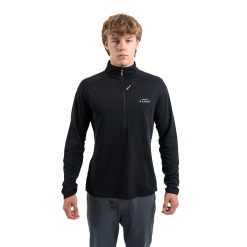 POLAR DEPORTIVO MEDIO CIERRE LA LEONERA HOMBRE NEGRO 2026