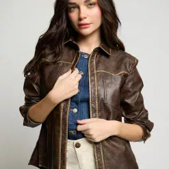 4525 Overshirt Brown 2026