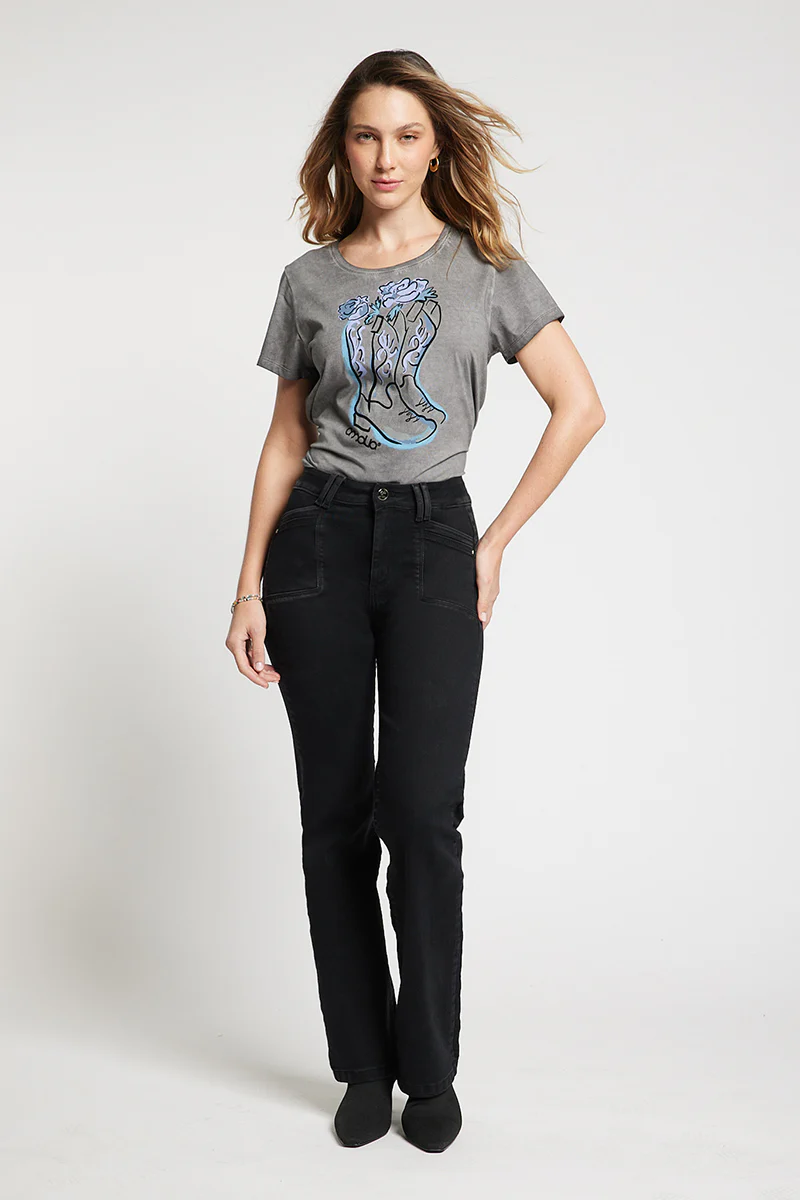Jeans Tiro Alto Recto 5294 5