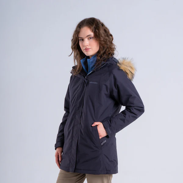 Parka Mujer Pampa Negra 2026