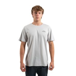 POLERA MANGA CORTA HOMBRE LIFESTYLE GRIS CLARO 2026