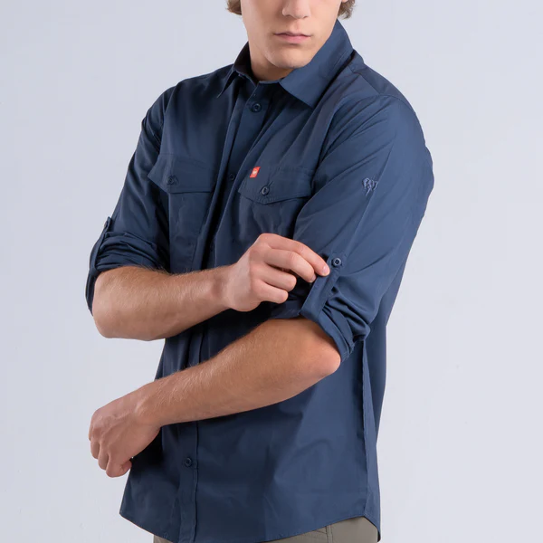 Camisa Hombre Rutor Azul 2026