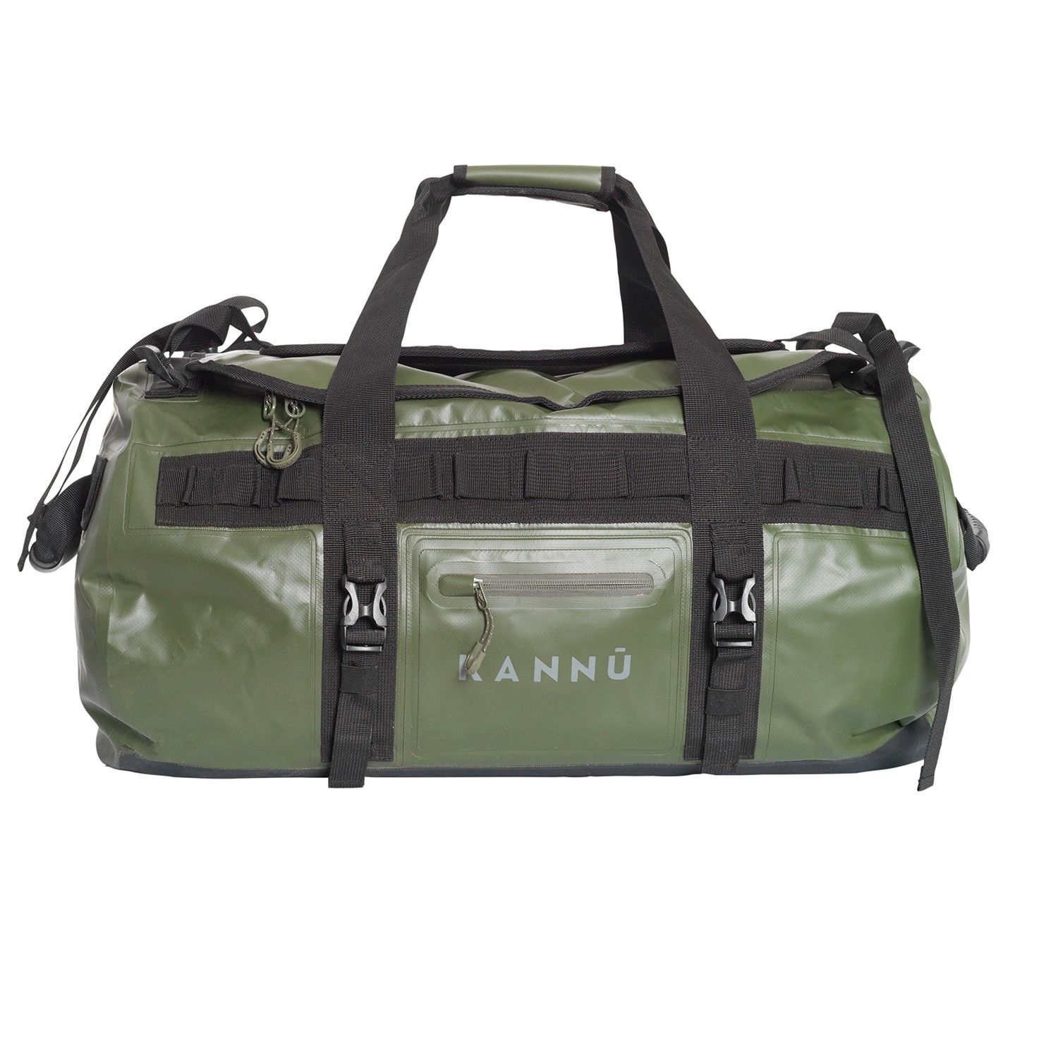 Bolso Travel Duffel Mochila 60L Verde musgo inv2026
