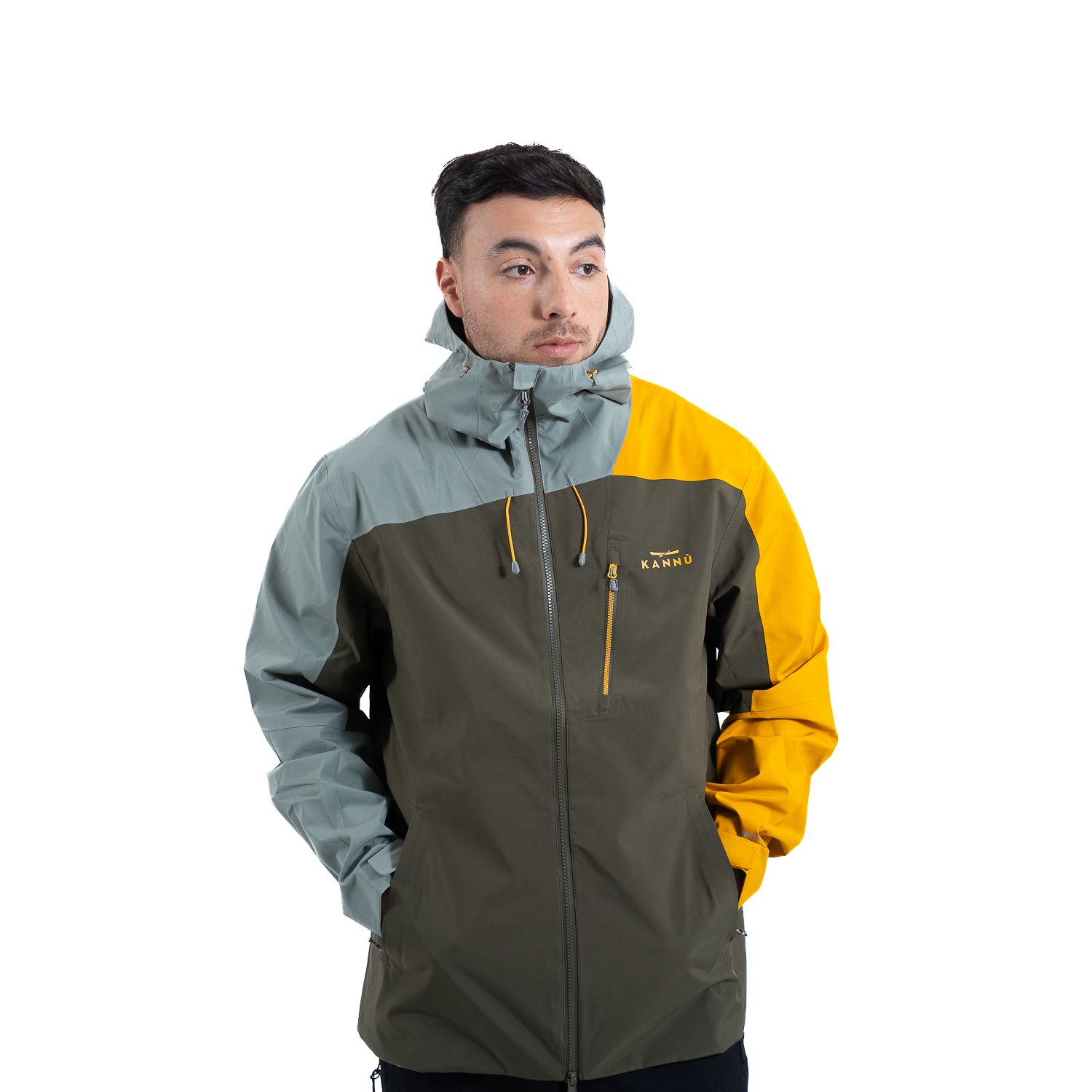 Parka Liviana Impermeable Hombre Ventisquero Verde inv2026