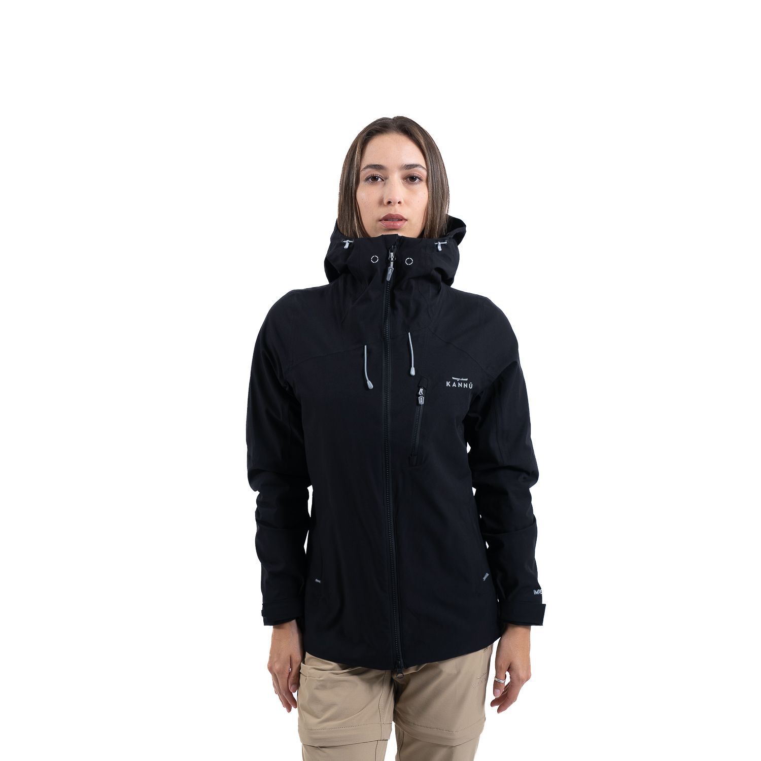 Parka Impermeable 3 En 1 Mujer Serrano Negro inv2026