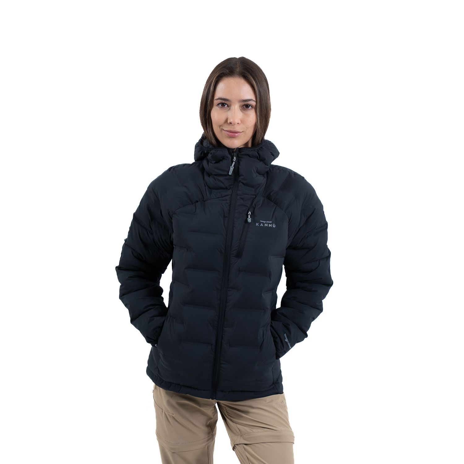 Parka Térmica Mujer Caiquen Negro inv2026
