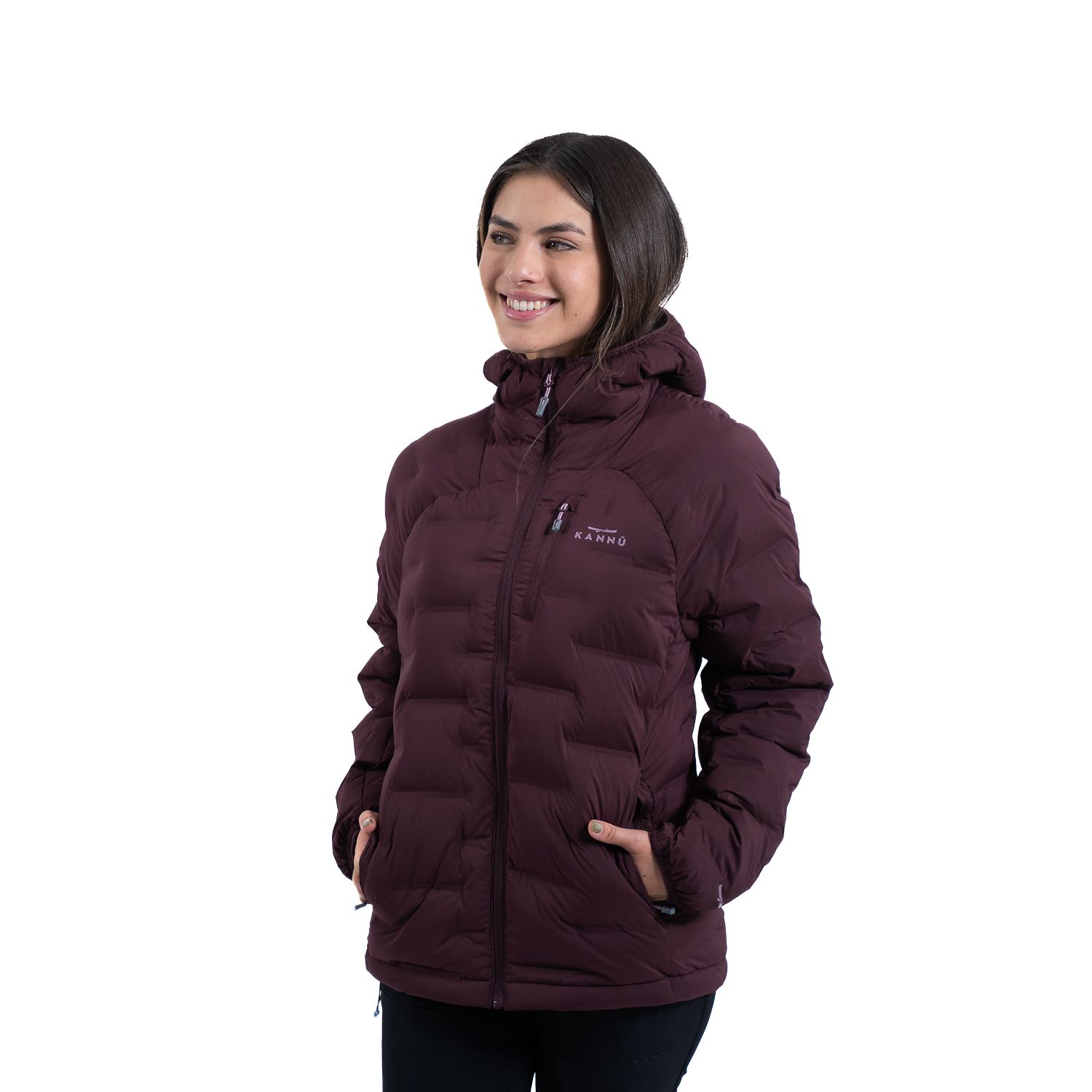 Parka Térmica Mujer Caiquen Burdeo inv2026