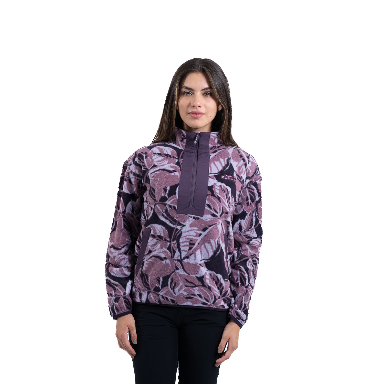 Polar Estampado Mujer San Pedro Rosado inv2026