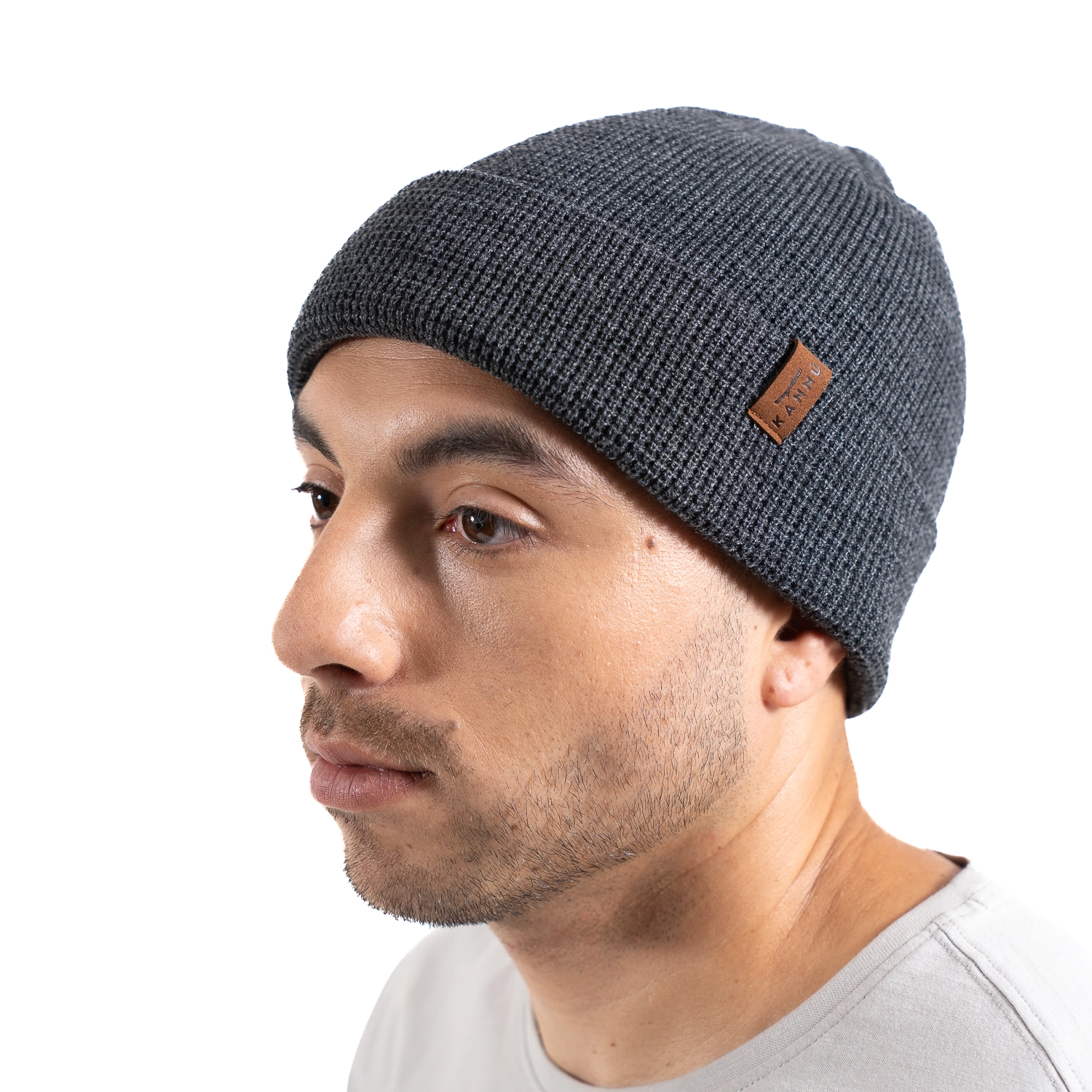 Gorro Beanie Liso Unisex gris inv2026