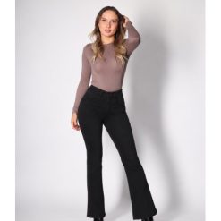 4356 EFECTO FAJA FLARE NEGRO