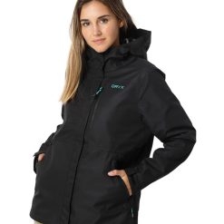 Impermeable ORYX JASPER Negro Mujer INV2026