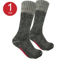 Calcetin 1 Par CLIMBER MORITZ WINTER Gris Unisex Lana Merino INV2026