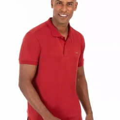 0103 Polera Roja Polo Pique