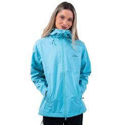 Parka Impermeable 10K/10K Mujer Aysén Verde agua Ver27