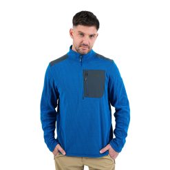 Polar Waffle Medio Cierre Hombre Chacabuco AZUL VER27