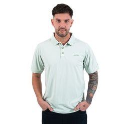 Polera Deportiva Piqué Antiolor Hombre Porto Fino Agua Ver27