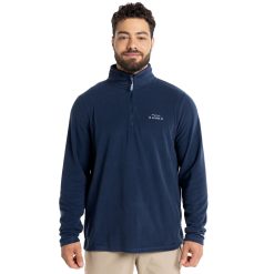 Polar Valle De La Luna Half Zipper Hombre AZUL VER27